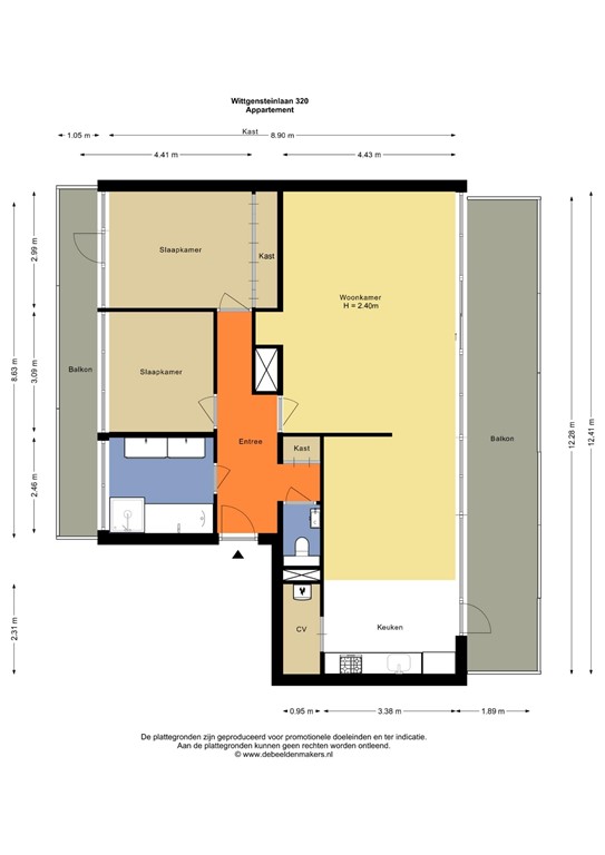 mediumsize floorplan